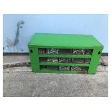 15 Drawer Metal Hardware Organizer Full of Hardware 15 Drawer Metal Hardware Organizer Full of Hardware