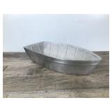 Vintage Centrum Silver Boat Bowl – 13” Cast Aluminum Server, Coastal Nautical Serving Dish, MCM Centerpiece, Boat Shaped Tray Vintage Centrum Silver Boat Bowl – 13” Cast Aluminum Server, Coastal Nautical Serving Dish, MCM Centerpiece, Boat Shaped Tray