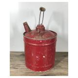 Vintage Small Wood Handle Fuel Can Vintage Small Wood Handle Fuel Can