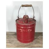 Vintage Small Wood Handle Fuel Can Vintage Small Wood Handle Fuel Can
