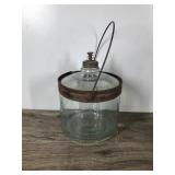 Antique Early 1900s Cleveland Metal Products Glass Oven Kerosene Dispenser Antique Early 1900s Cleveland Metal Products Glass Oven Kerosene Dispenser