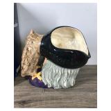 Large 7.5” Tall Merlin D 6529 Royal Doulton Toby Mug with Owl in Original Box Large 7.5” Tall Merlin D 6529 Royal Doulton Toby Mug with Owl in Original Box