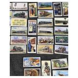 Lot of 37 Collectible Cards - Will’s Cigarette Railway Cards - Gallaher Wild Animals - Brooke Bond Tea Jet Engines - The Wizard The Big Paper for Boys Railway Cards and More Lot of 37 Collectible Cards - Will’s Cigarette Railway Cards - Gallaher Wild Animals - Brooke Bond Tea Jet Engines - The Wizard The Big Paper for Boys Railway Cards and More