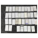 Lot of 37 Collectible Cards - Will’s Cigarette Railway Cards - Gallaher Wild Animals - Brooke Bond Tea Jet Engines - The Wizard The Big Paper for Boys Railway Cards and More Lot of 37 Collectible Cards - Will’s Cigarette Railway Cards - Gallaher Wild Animals - Brooke Bond Tea Jet Engines - The Wizard The Big Paper for Boys Railway Cards and More