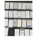 Lot of 37 Collectible Cards - Will’s Cigarette Railway Cards - Gallaher Wild Animals - Brooke Bond Tea Jet Engines - The Wizard The Big Paper for Boys Railway Cards and More Lot of 37 Collectible Cards - Will’s Cigarette Railway Cards - Gallaher Wild Animals - Brooke Bond Tea Jet Engines - The Wizard The Big Paper for Boys Railway Cards and More