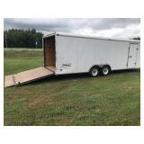 2003 Haulmark Enclosed Trailer with Side Door and Drop Down Back Door - See Description for Removal Date of Trailer 2003 Haulmark Enclosed Trailer with Side Door and Drop Down Back Door - See Description for Removal Date of Trailer