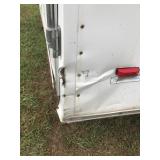2003 Haulmark Enclosed Trailer with Side Door and Drop Down Back Door - See Description for Removal Date of Trailer 2003 Haulmark Enclosed Trailer with Side Door and Drop Down Back Door - See Description for Removal Date of Trailer
