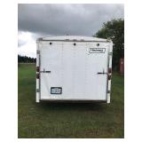 2003 Haulmark Enclosed Trailer with Side Door and Drop Down Back Door - See Description for Removal Date of Trailer 2003 Haulmark Enclosed Trailer with Side Door and Drop Down Back Door - See Description for Removal Date of Trailer