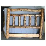 Solid Log Head Board - Queen Solid Log Head Board - Queen