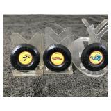 3 Collectors 1969 Mattel Hotwheels Plastic Buttons - AMX/2 - Mongoose - Paddy Wagon 3 Collectors 1969 Mattel Hotwheels Plastic Buttons - AMX/2 - Mongoose - Paddy Wagon