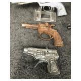 Lot of 6 Vintage Collectible Toy Cap Guns Lot of 6 Vintage Collectible Toy Cap Guns