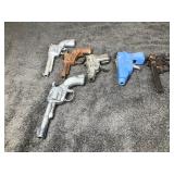 Lot of 6 Vintage Collectible Toy Cap Guns Lot of 6 Vintage Collectible Toy Cap Guns