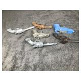 Lot of 6 Vintage Collectible Toy Cap Guns Lot of 6 Vintage Collectible Toy Cap Guns