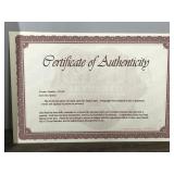 8x10 Inch Photo Hand Signed By Hugh Laurie with Certificate of Authet 8x10 Inch Photo Hand Signed By Hugh Laurie with Certificate of Authet