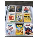 Lot of 205 Collectible Trading Cards - 1992 MAD Magazine Cards - Black and White Cards of Historical Markers - 1992 Elvis Cards - 1991 Terminator Cards - 1995 Marvel Cards - Rocketeer Cards Lot of 205 Collectible Trading Cards - 1992 MAD Magazine Cards - Black and White Cards of Historical Markers - 1992 Elvis Cards - 1991 Terminator Cards - 1995 Marvel Cards - Rocketeer Cards