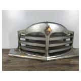 1948 Packard Chrome Front Grille Grill w/ Emblem Ornament 1948 Packard Chrome Front Grille Grill w/ Emblem Ornament