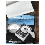 Vintage Pyrotest Model 9B Portable Potentiometer Pyrometer Vintage Pyrotest Model 9B Portable Potentiometer Pyrometer
