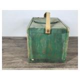 Vintage Wooden Screened Cage with handle and opening on Top Vintage Wooden Screened Cage with handle and opening on Top