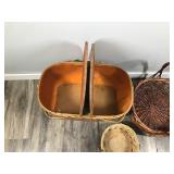 Lot of 3 Woven Baskets Lot of 3 Woven Baskets