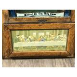 Antique Catholic Viaticum Last Rights Sick Call Sacrament Shadowbox Chalk Ware Jesus & Mary Antique Catholic Viaticum Last Rights Sick Call Sacrament Shadowbox Chalk Ware Jesus & Mary