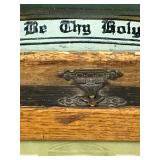 Antique Catholic Viaticum Last Rights Sick Call Sacrament Shadowbox Chalk Ware Jesus & Mary Antique Catholic Viaticum Last Rights Sick Call Sacrament Shadowbox Chalk Ware Jesus & Mary