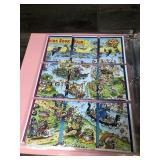 Binder Full of Topps Collectible Garbage Pail Kids Cards Binder Full of Topps Collectible Garbage Pail Kids Cards
