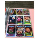 Binder Full of Topps Collectible Garbage Pail Kids Cards Binder Full of Topps Collectible Garbage Pail Kids Cards