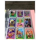 Binder Full of Topps Collectible Garbage Pail Kids Cards Binder Full of Topps Collectible Garbage Pail Kids Cards
