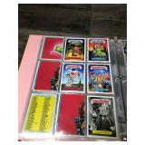 Binder Full of Topps Collectible Garbage Pail Kids Cards Binder Full of Topps Collectible Garbage Pail Kids Cards