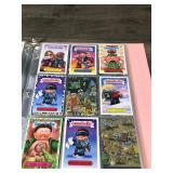 Binder Full of Topps Collectible Garbage Pail Kids Cards Binder Full of Topps Collectible Garbage Pail Kids Cards
