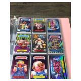 Binder Full of Topps Collectible Garbage Pail Kids Cards Binder Full of Topps Collectible Garbage Pail Kids Cards