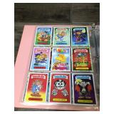 Binder Full of Topps Collectible Garbage Pail Kids Cards Binder Full of Topps Collectible Garbage Pail Kids Cards