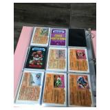 Binder Full of Topps Collectible Garbage Pail Kids Cards Binder Full of Topps Collectible Garbage Pail Kids Cards