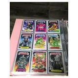 Binder Full of Topps Collectible Garbage Pail Kids Cards Binder Full of Topps Collectible Garbage Pail Kids Cards