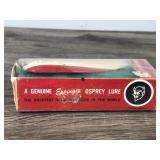 Collectible Eppinger Osprey Lure Dardevle Fishing Lure in Original Box No. 16 Collectible Eppinger Osprey Lure Dardevle Fishing Lure in Original Box No. 16