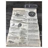 Collectible Eppinger Osprey Lure Dardevle Fishing Lure in Original Box No. 16 Collectible Eppinger Osprey Lure Dardevle Fishing Lure in Original Box No. 16