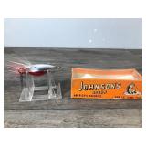 Collectible Johnson’s Silver Minnow in Original Box No 2210 Collectible Johnson’s Silver Minnow in Original Box No 2210