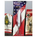 Lot of 3 Collectible Eppinger Daredevle Fishing Lures in Original Packages Lot of 3 Collectible Eppinger Daredevle Fishing Lures in Original Packages