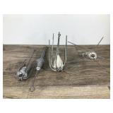 Lot of 4 Lead Weighted Fishing Anchors/ Grappling Hooks? - see description for more info Lot of 4 Lead Weighted Fishing Anchors/ Grappling Hooks? - see description for more info