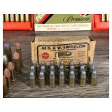 Lot of Live Rounds, Spent Rounds, Lead and Copper Bullets, Ammo Box and Vintage Ammo Boxes Lot of Live Rounds, Spent Rounds, Lead and Copper Bullets, Ammo Box and Vintage Ammo Boxes