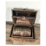 3 - Vintage Solid Wood Chests - All Three Fit Inside of Each Other 3 - Vintage Solid Wood Chests - All Three Fit Inside of Each Other