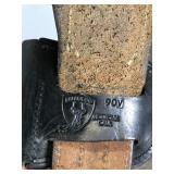 Police Officer Leather Holster Belt and Accessories - see description for more info Police Officer Leather Holster Belt and Accessories - see description for more info
