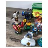 Lot of Toy Skylander Figurines with Skylander Case Lot of Toy Skylander Figurines with Skylander Case