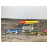 Lot of 3 Cisco Kid Fishing Lures Lot of 3 Cisco Kid Fishing Lures
