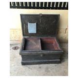 Vintage Wooden Trunk Vintage Wooden Trunk