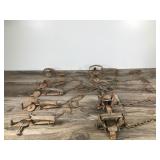 Lot of 10 Animal Traps - Looks like most of them are Victor Traps Lot of 10 Animal Traps - Looks like most of them are Victor Traps