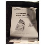 Craftsman router pantograph with router stencil set Craftsman router pantograph with router stencil set