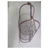 Metal industrial stand with removable baskets Metal industrial stand with removable baskets