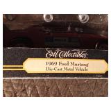 Eryl 1969 Ford Mustang diecast bank with key Eryl 1969 Ford Mustang diecast bank with key