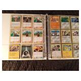 Binder of 90 Pokémon trading cards Binder of 90 Pokémon trading cards